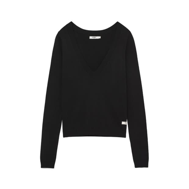 글로니 G DEEP V-NECK KNIT