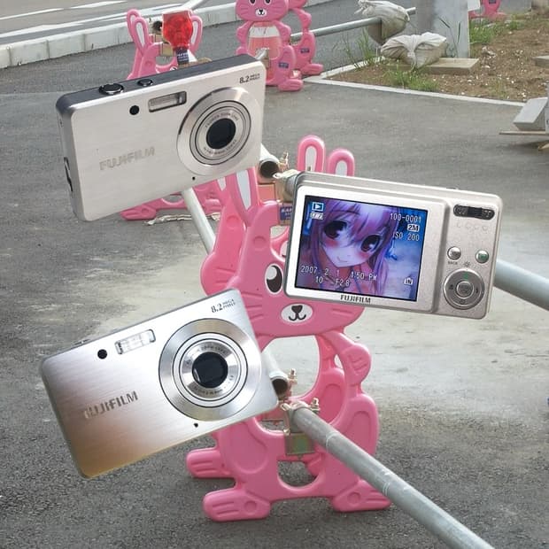 [풀박스] Fujifilm Finepix J10 실버 빈티지디카