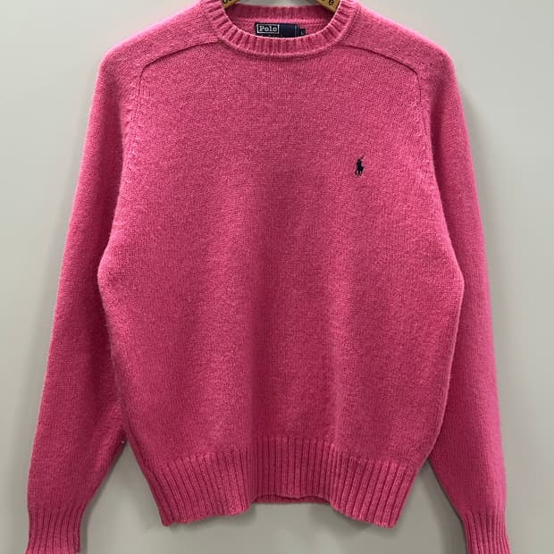 폴로 랄프로렌 셔틀랜드 울 니트