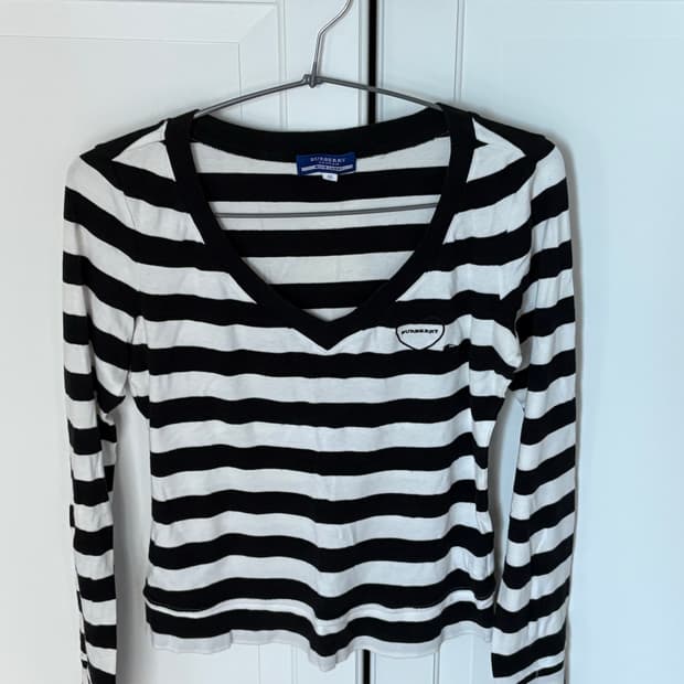 버버리 하트 빈티지 