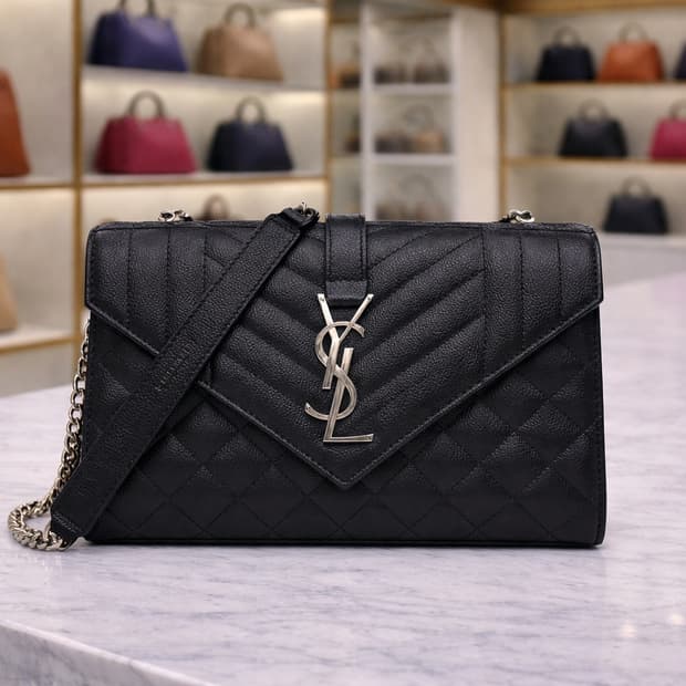 [S급] 생로랑 그랑 드 뿌드르 엔벨로프 숄더백 판매합니다!!!