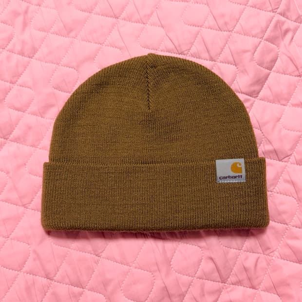 칼하트 비니 브라운