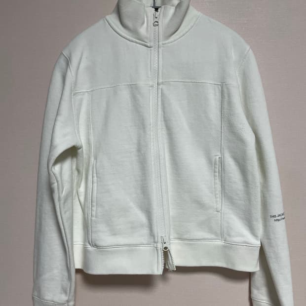 영마일웨어 집업 화이트