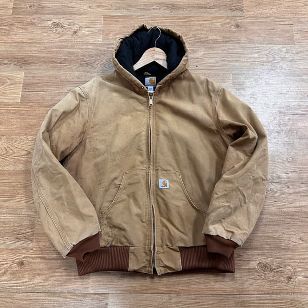 (M) 칼하트 USA 액티브 자켓 J140-BRN