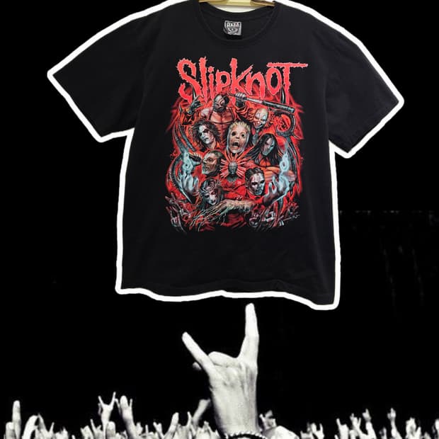 Slipknot Rock 반팔T