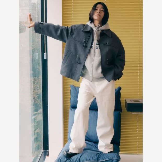 에잇세컨즈 에크루 데님 84