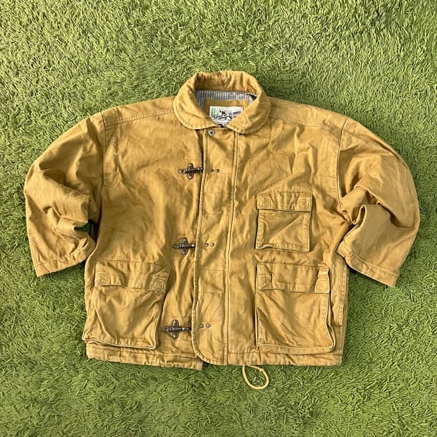 게스 80s 파이어맨 자켓