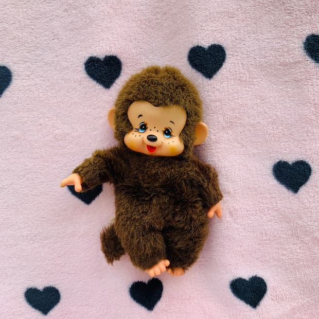 🐵80년대 고전 빈티지 몬치치 스타일 원숭이인형