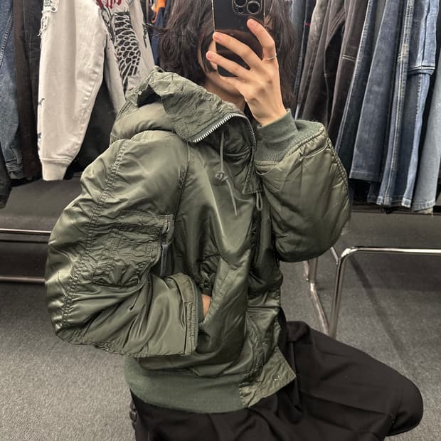 L)알파인더스트리 빈티지 N2B USA