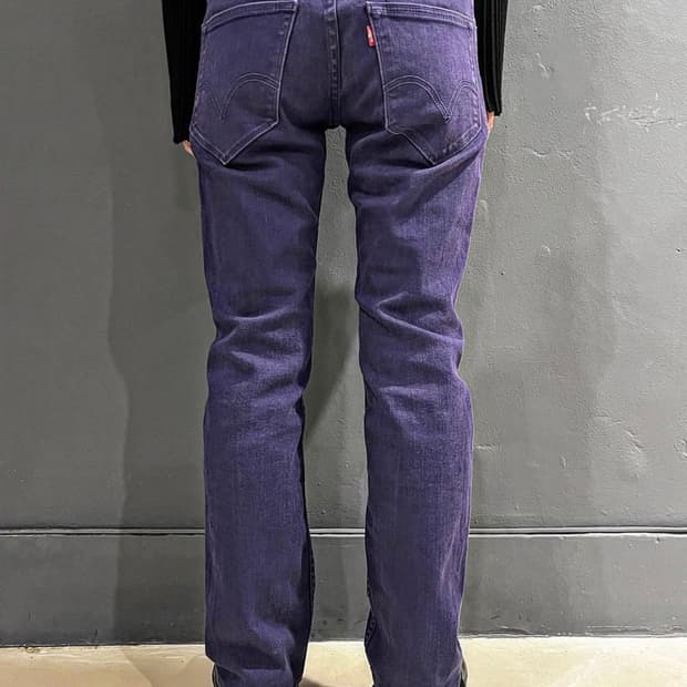 리바이스 로트 넘버 511 코튼 폴리 슬림 팬츠