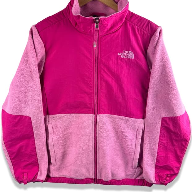 노스페이스 핑크 딸기우유 데날리 후리스집업2336