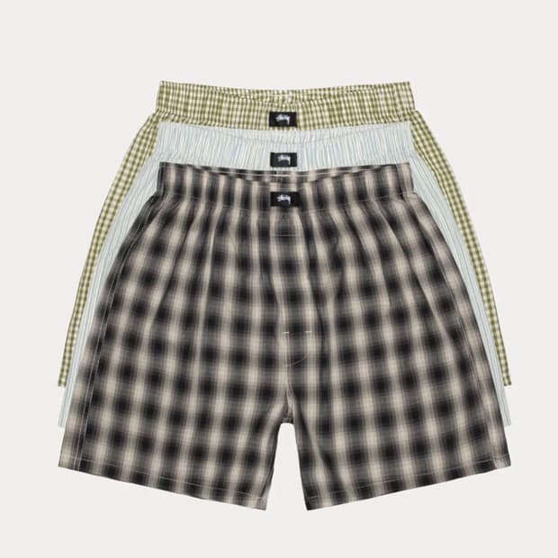 새상품 스투시 박서 쇼츠 멀티 3pack L사이즈 팝니다