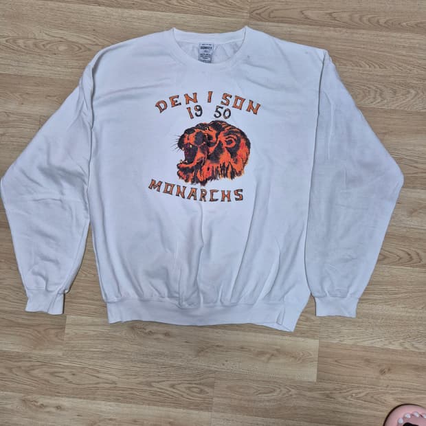 와일드동키 데니슨 맨투맨 화이트 XL