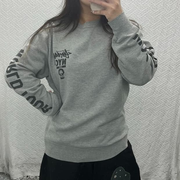 스투시 NYC 월드투어 약기모 스웻셔츠 맨투맨 100 C06296