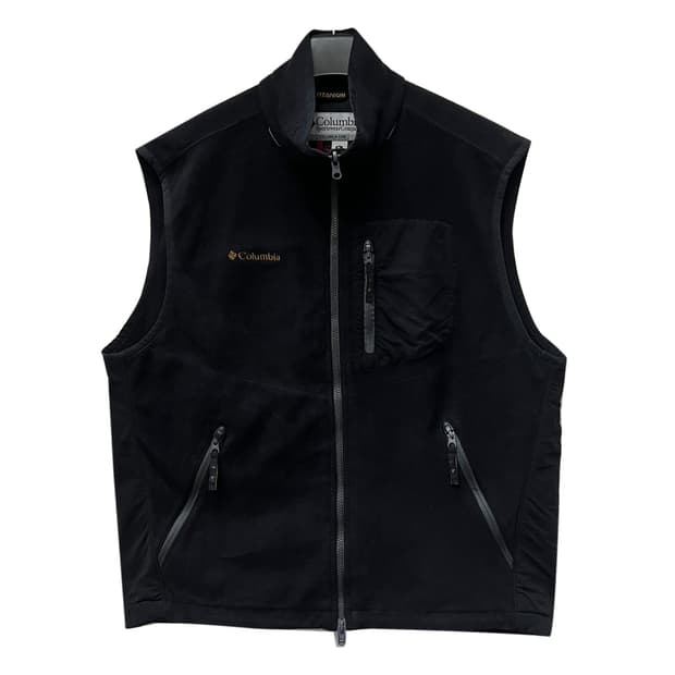 컬럼비아 티타늄 투웨이 플리스 베스트 조끼 XL