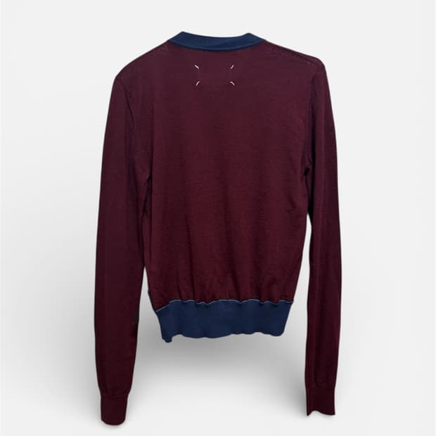 Maison Margiela 니트 / 버건디×네이비