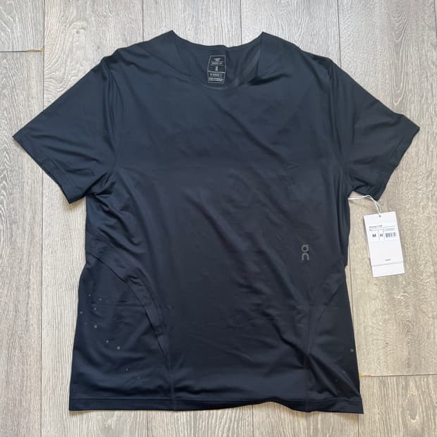 온러닝 포스트아카이브팩션 러닝 티셔츠 블랙 M