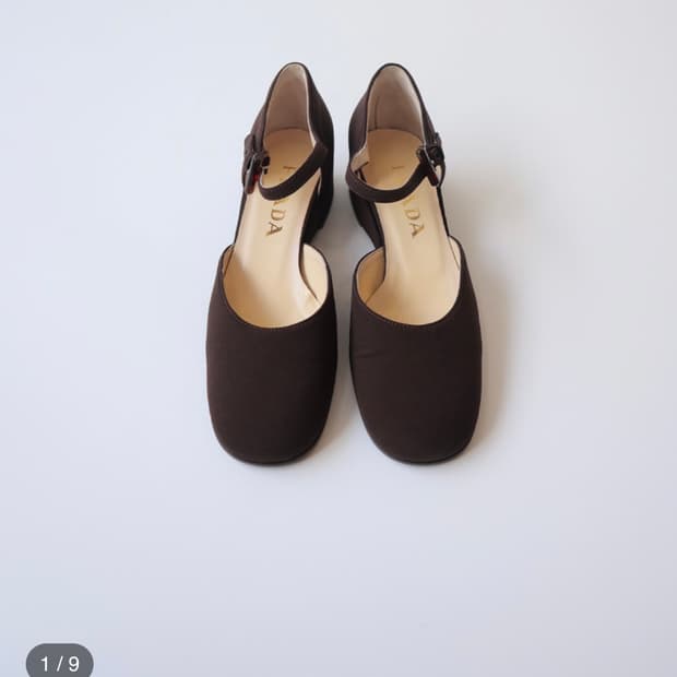 PRADA FABRIC MARYJANE (36.5)