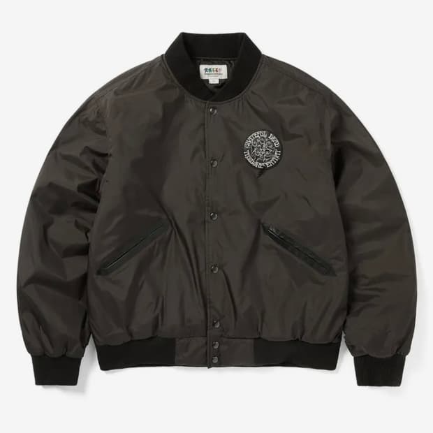 GD Dancing Bears Baseball Jacket Brown