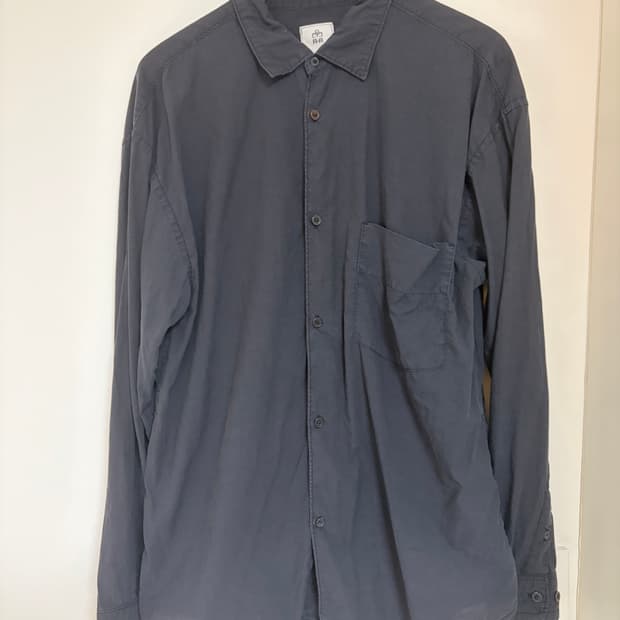 폴리테루 텐코 셔츠 다크 네이비