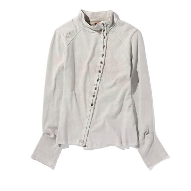 MSCHF Washed jersey shirt_Light beige M