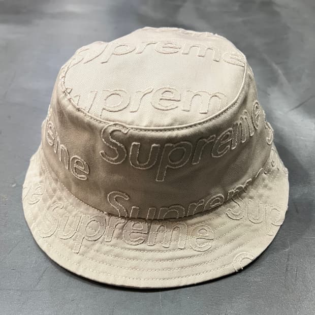  슈프림 레이저드 트윌 크러셔 버킷 햇 y14620