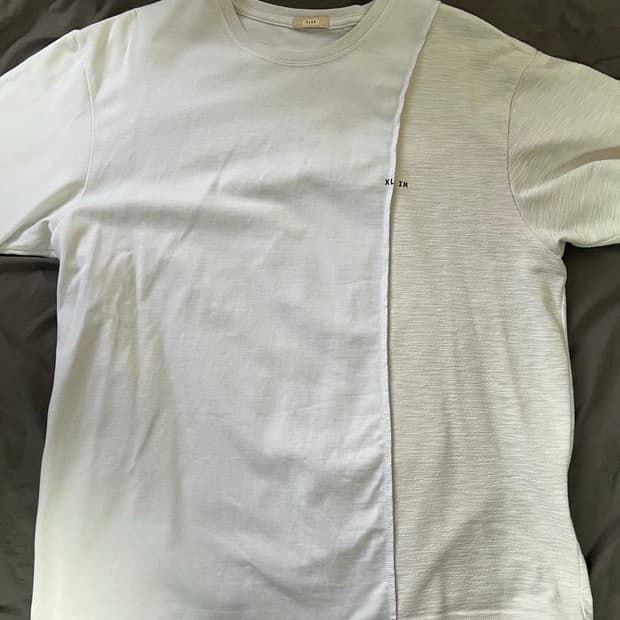 (L) 엑슬림 ep7 04 반팔 티셔츠 화이트 XLIM