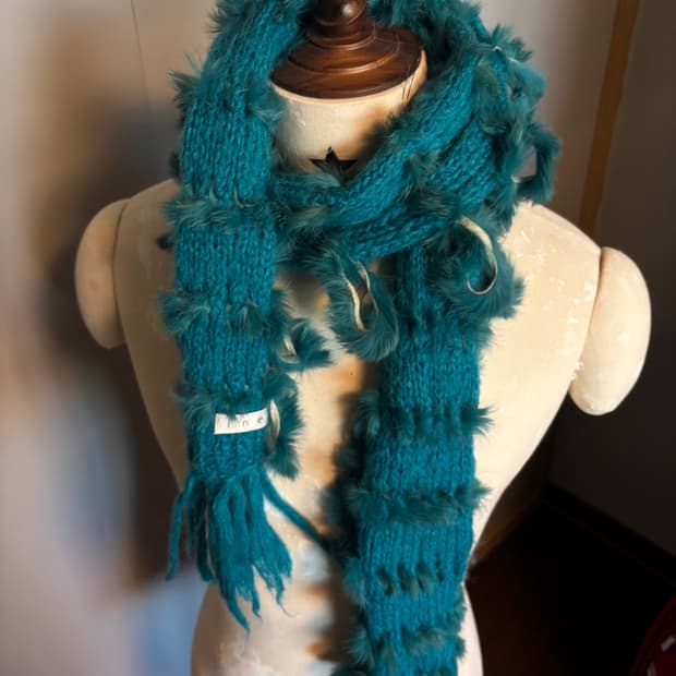 피조물 빈티지 목도리