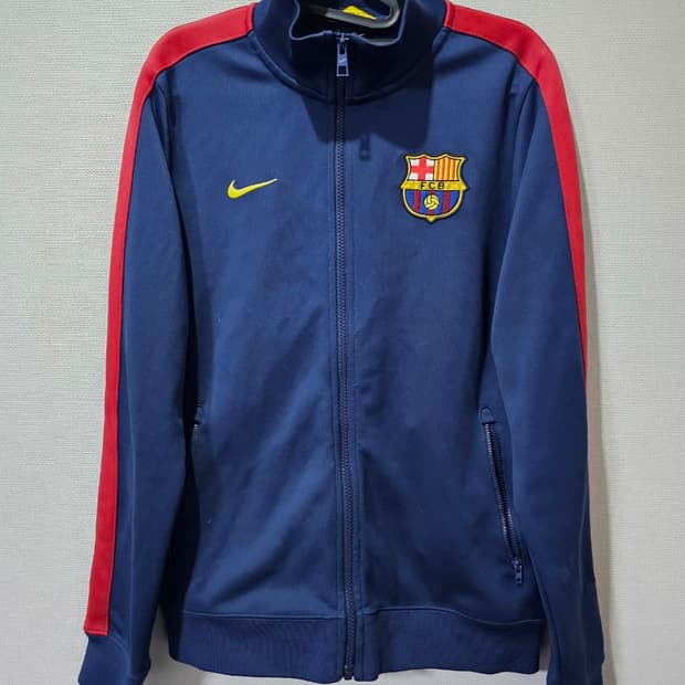나이키 FC 바르셀로나 유니폼 트랙탑 져지집업 95 / M