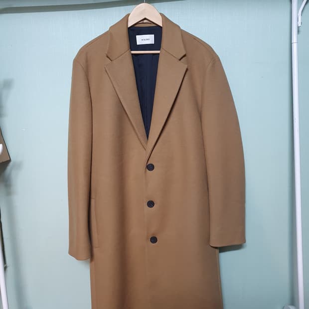 인사일런스 캐시미어 롱 코트 L