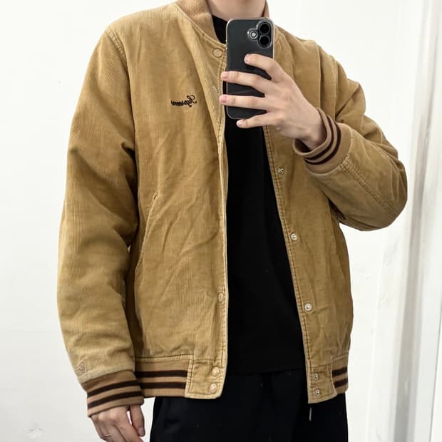 슈프림 코듀로이 바시티 자켓