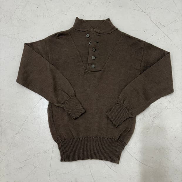 80‘s US Army 5 Button Wool Sweater