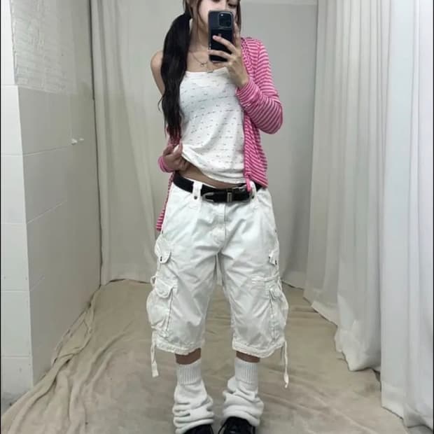 스윙잉서울홍대 빈티지 코디 상의 세트