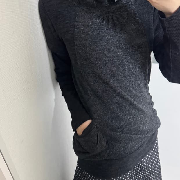 Vintage high neck knit