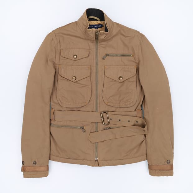 [S] 폴로 랄프로렌 90s 빈티지 벨티드 워크 자켓 점퍼 N6878