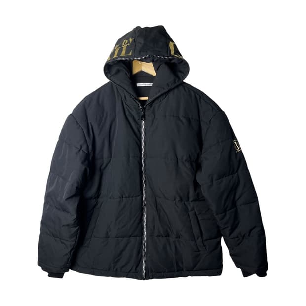 [Growth by Grail] 펑크 큐빅지퍼 패딩