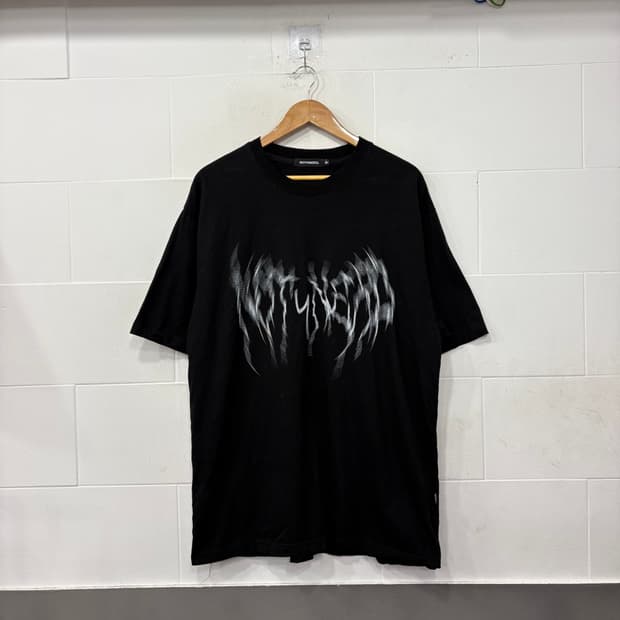 낫포너드 썬더 블러 로고 티셔츠