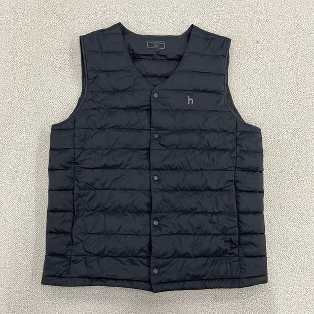 100 헤지스 구스다운 패딩 조끼 0220M