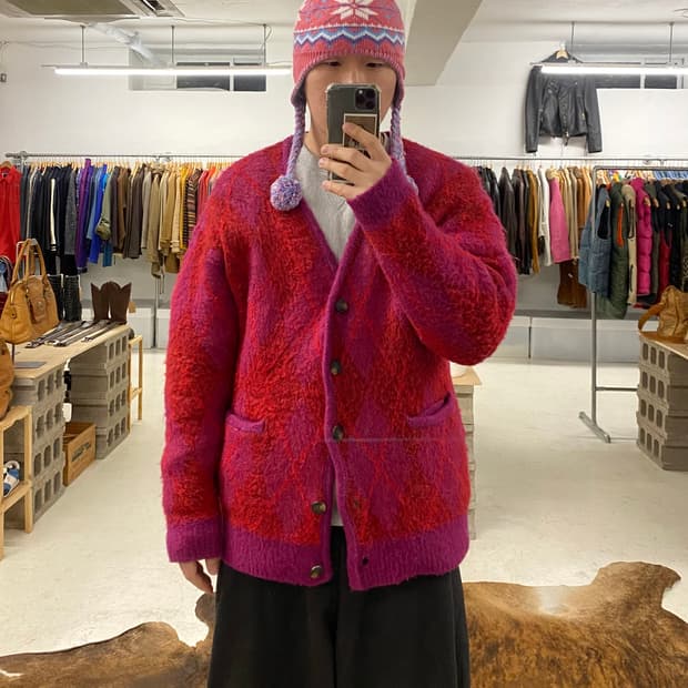 VTG kitch ear flap beanie 빈티지 키치 이어플랩 비니