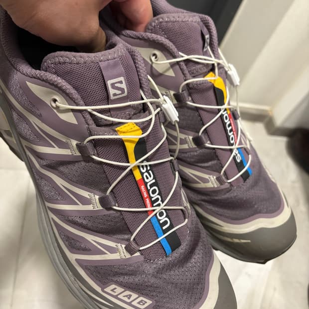 살로몬 XT-6 퍼플 290