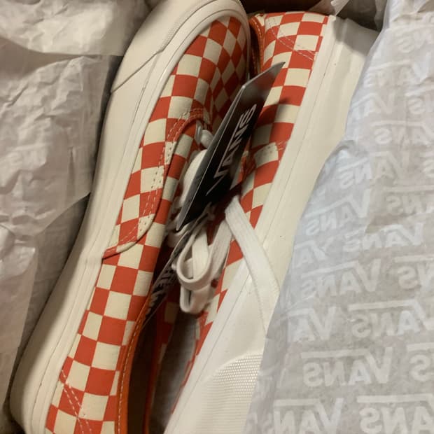 반스 어센틱 애너하임 팩토리 체커보드