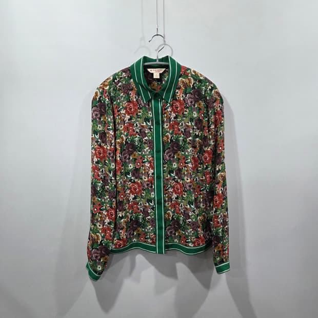 브룩스브라더스 플라워 패턴 블라우스 4