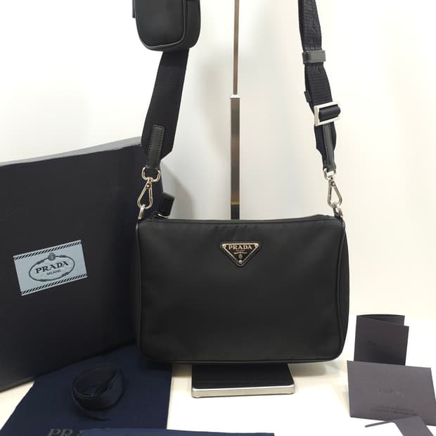 프라다 리나일론 크로스백