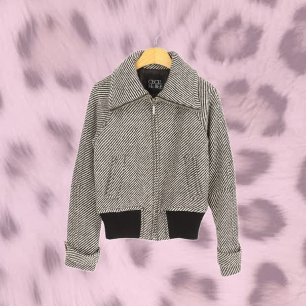 세실맥비 투웨이 울 집업