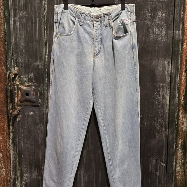 90s SUPER FLOP Light Wash/ made in Italy