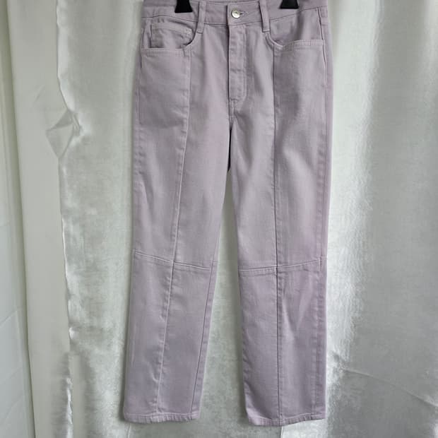 maje 마쥬 연보라 스티치 데님 (1974)