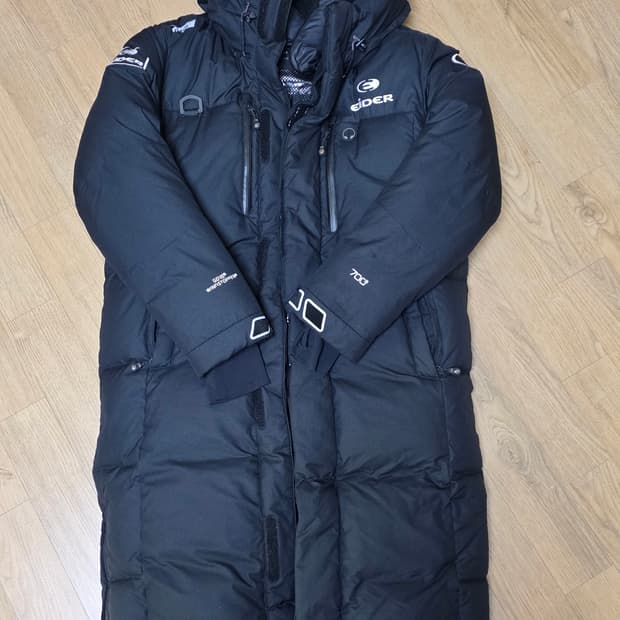 아이더 캄피로 리미티드 롱패딩 95 블랙