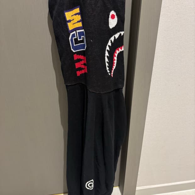 베이프 후드 가디건