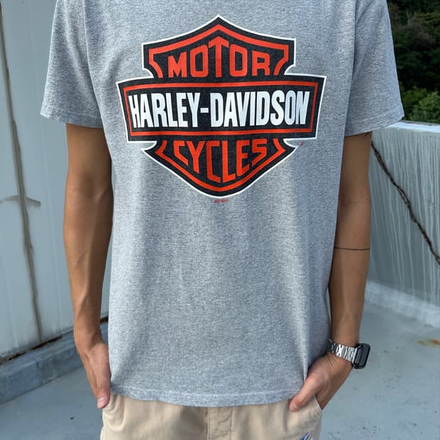 Harley-Davidson 할리데이비슨 서울 드래곤 반팔 티셔츠