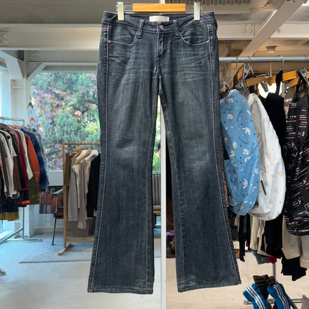 리바이스 하트 플레어진